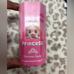 Pink princess sticks to back of phone or whatever you choose to stick on